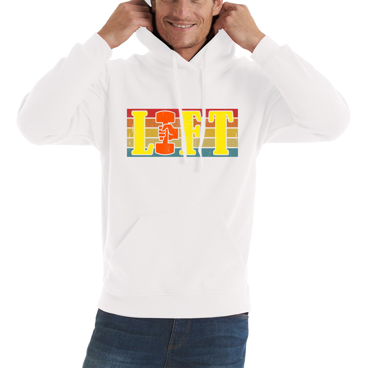 Lift Gym Bodybuilding Training Workout Exercise Weight Lifting Dumbells Fitness Unisex Hoodie