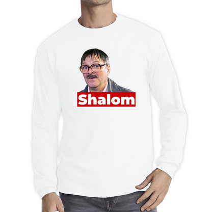 Shalom Jackie Friday Night Dinner Funny Gift Retro Long Sleeve T Shirt