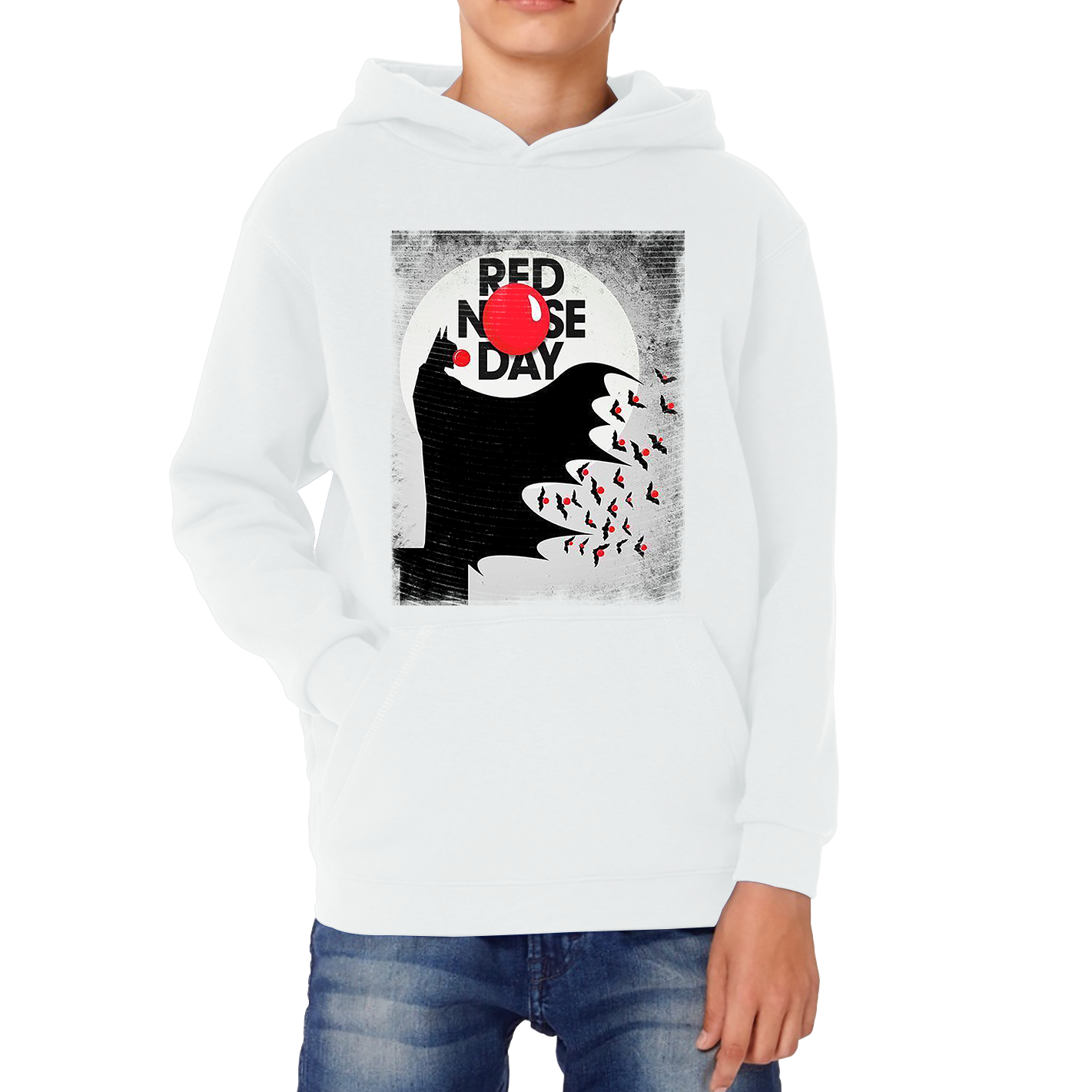 Batman Red Nose Day Hoodie