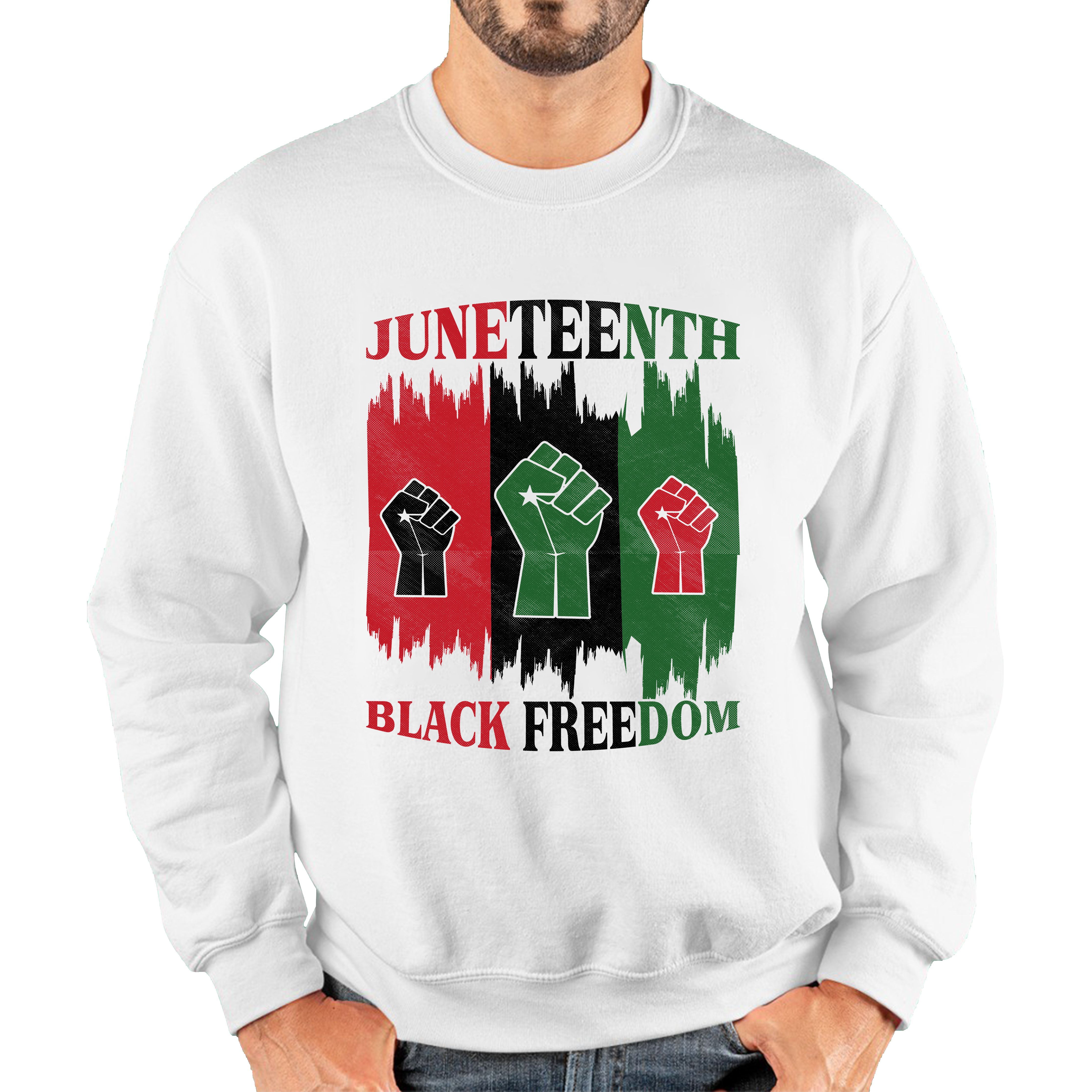 Juneteenth Black Freedom Black Lives Matter Black Pride Unisex Sweatshirt