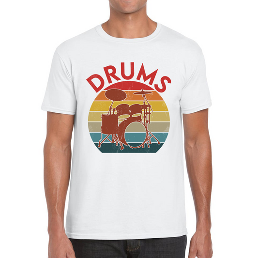 Mens Drumming T Shirt