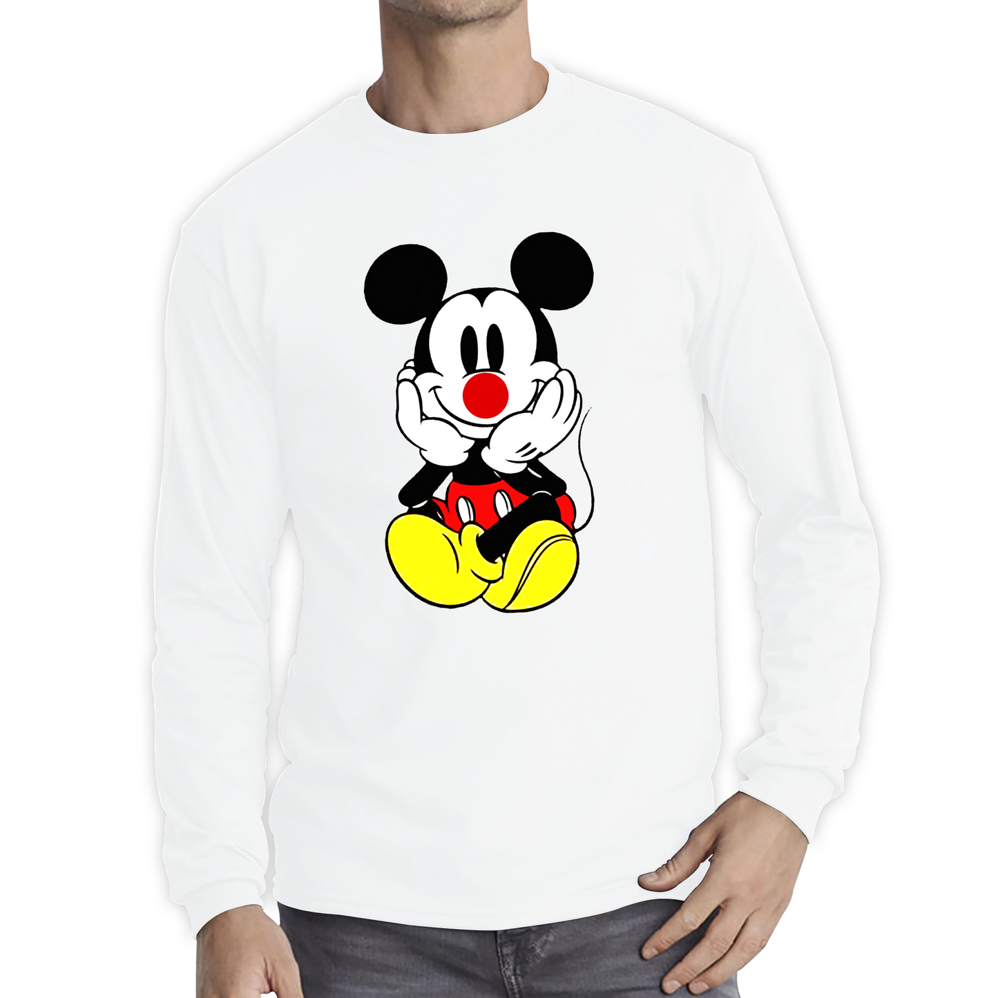 Mickey Mouse Red Nose Day T Shirt