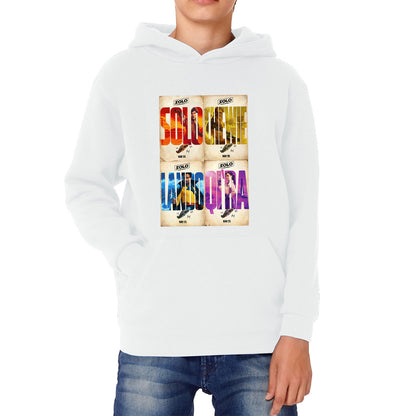 Solo A Star Wars Story Posters Solo Chewie Lando Qira Sci-fi Action Adventure Movie Characters Star Wars Galaxy's Edge Trip Kids Hoodie