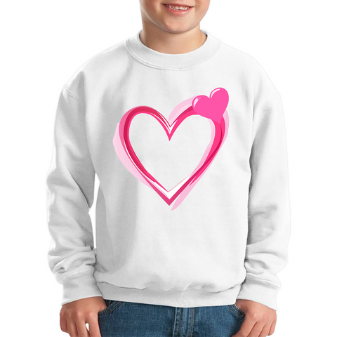 Love Heart Kids Sweatshirt