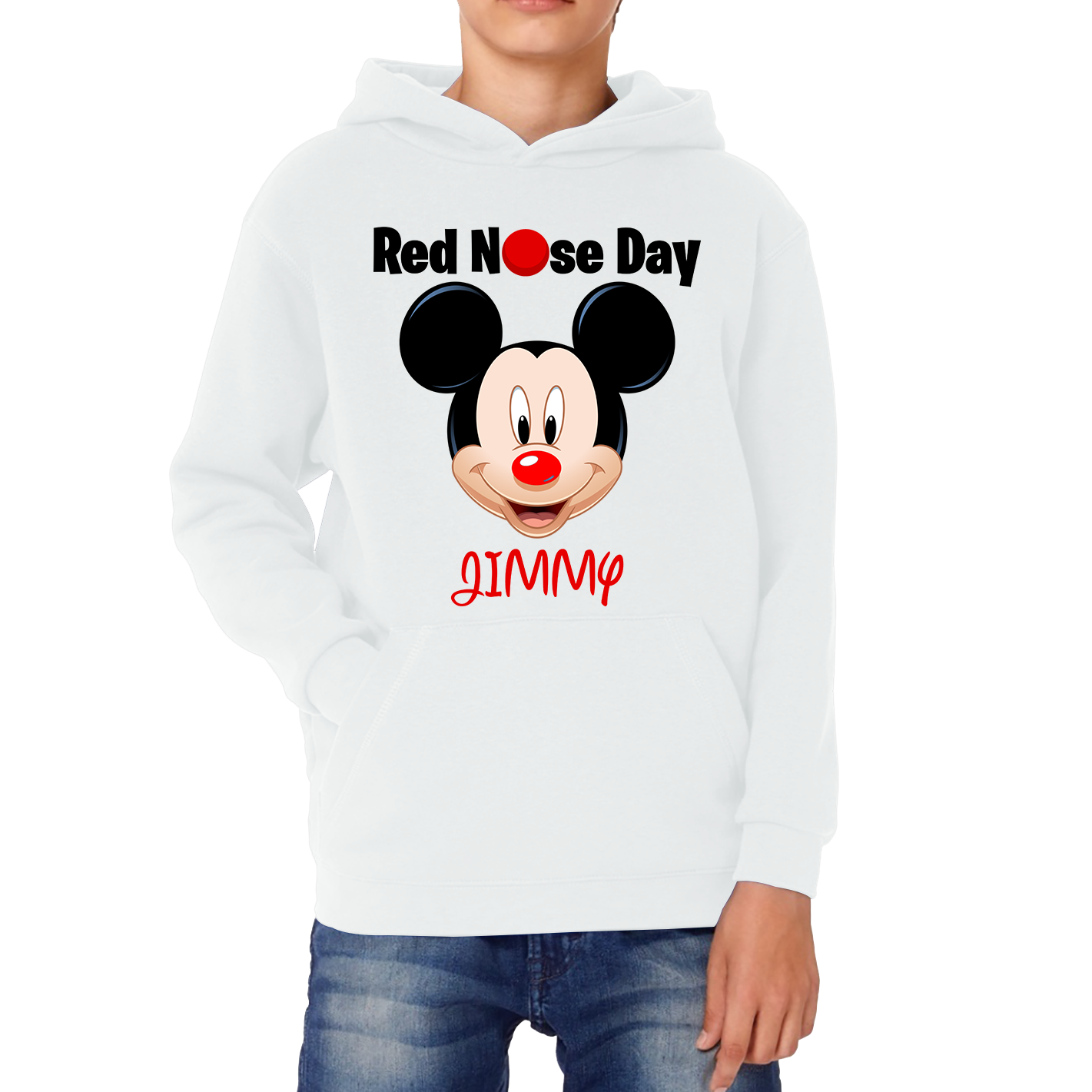 Personalised Red Nose Day Children's Clothes