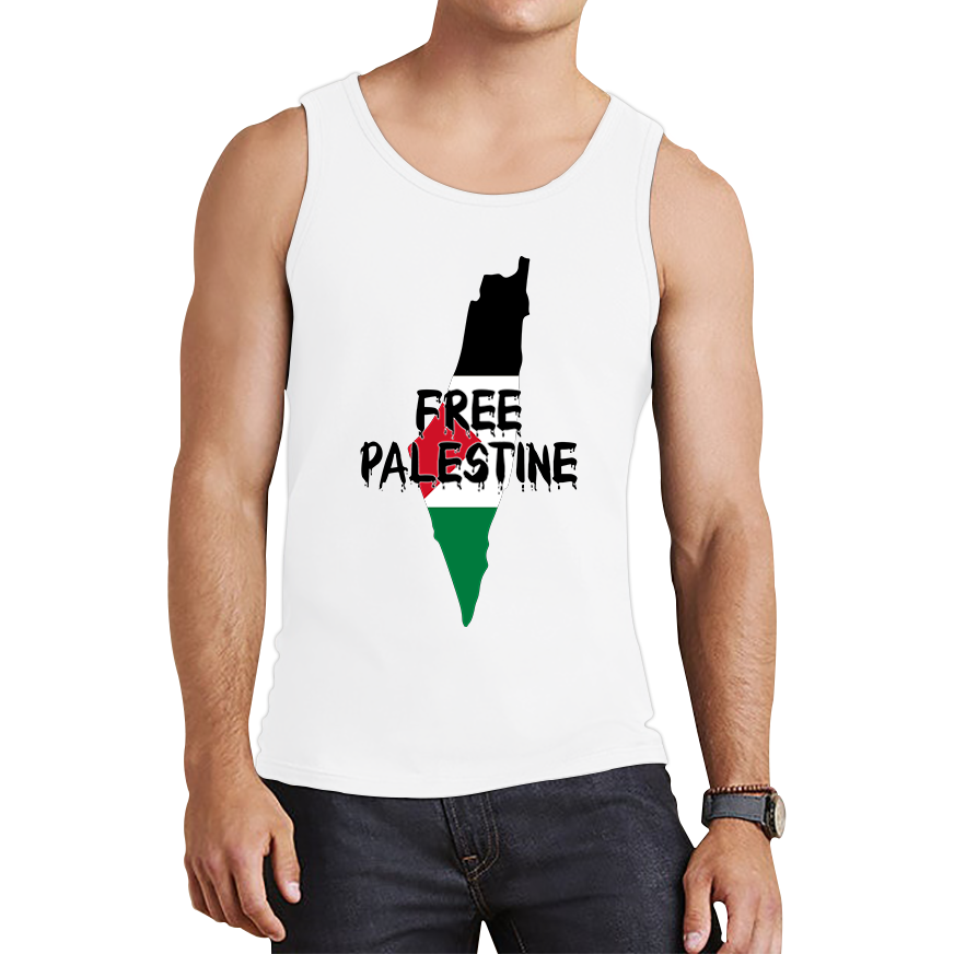 Free Palestine Stand With Palestine Muslim Lives Matter End Israeli Occupation Freedom Tank Top