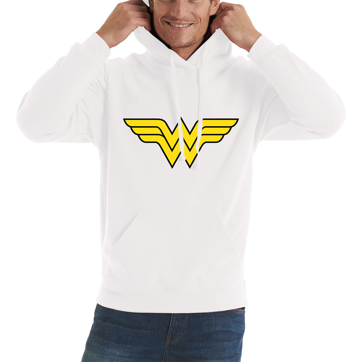 Wonder Woman Logo Superhero Wonder Girl Super Woman Comic Book Character Unisex Hoodie