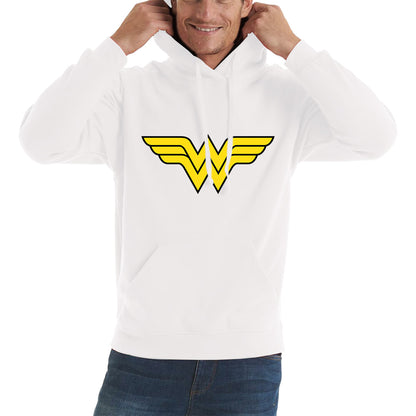 Wonder Woman Logo Superhero Wonder Girl Super Woman Comic Book Character Unisex Hoodie