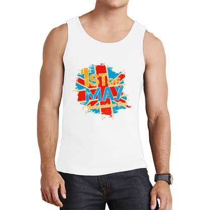 1st Of May Independence Day British Flag UK Independence Day Country Love Patriotism Great Britain Union Jack Tank Top